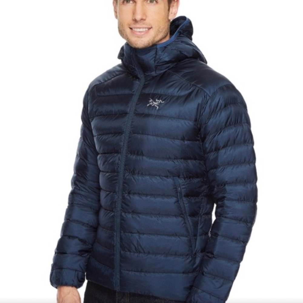 Arc'teryx Cerium LT down hoody puffer cobalt moon